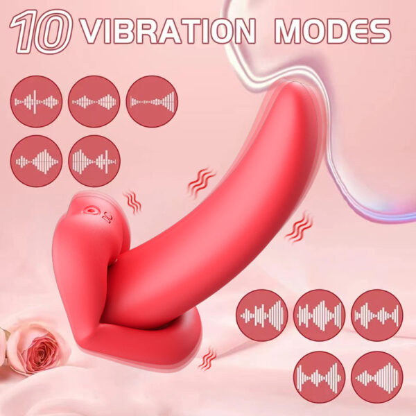 mouth tongue vibrator,tongue vibrator,clit licking toy,clit licking vibrator,tongue clit stimulator