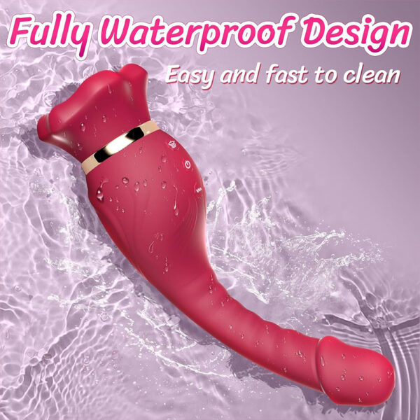 rose tongue vibrator,g-spot stimulator dildo,rose sucking vibrator,tongue licking vibrator,g-spot stimulator