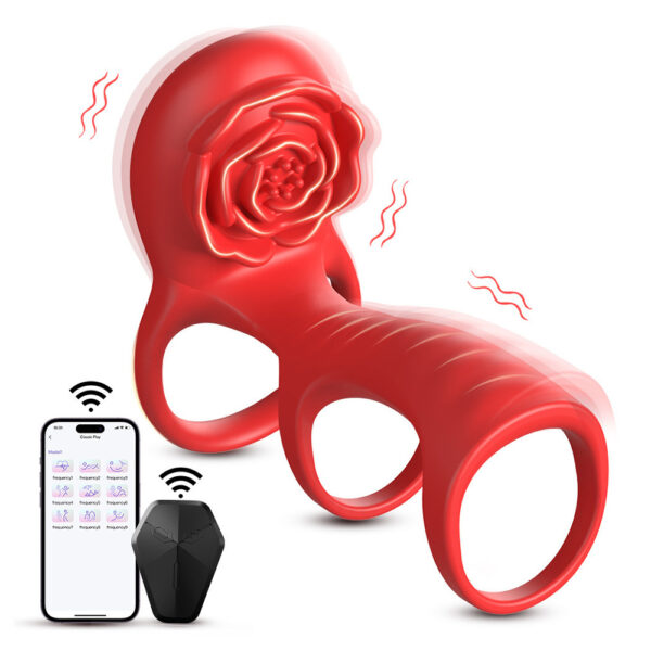 vibrating cock ring,cock ring,ring with clit stimulator,rose cock ring,cock ring for men