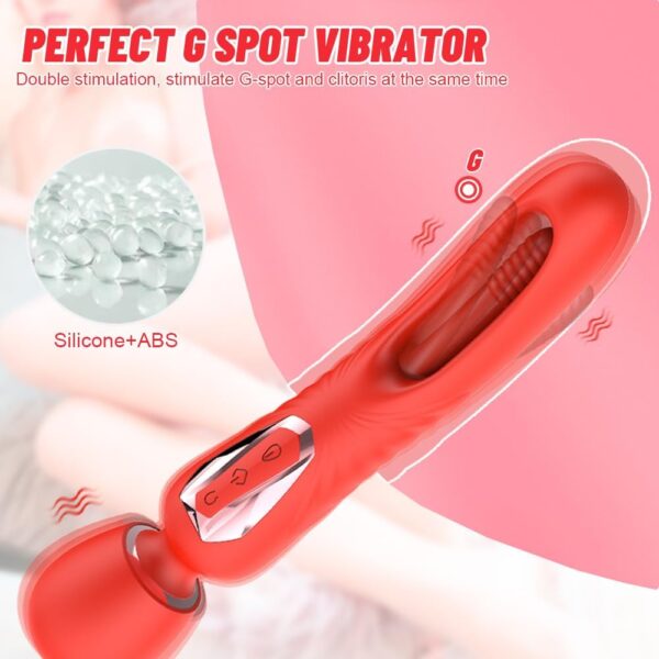 wand vibrator massager,wand vibrator,wand with slapping,wand g-spot vibrator,best wand vibrator