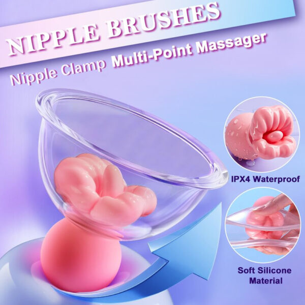 nipple clamp massager,breast vibrator,licking breast vibrator,best nipple toy,nipple vibrator